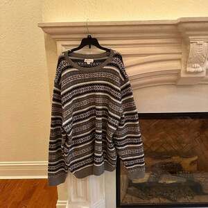 Free Assembly Fair Isle Crewneck Sweater 2XL